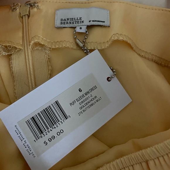 Danielle Bernstein Puff Sleeve Mini 
